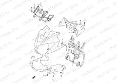 48A - COWL BODY INSTALLATION PARTS (MODEL K4/K5/K6)