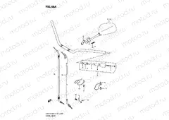 48A - HANDLEBAR (MODEL L0)