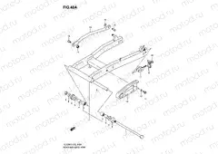 48A - REAR SWINGING ARM (MODEL K6/K7)