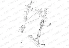 48A - STEERING STEM (MODEL Y/K1/K2/K3)