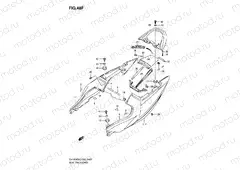 48F - SEAT TAIL COVER(SV1000SZK5/S1ZK5/S2ZK5)