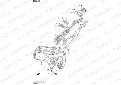 49 - FRAME (GSX-R600UEL2 E21)
