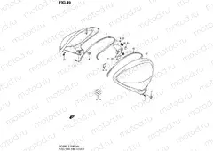 49 - FUEL TANK SIDE COVER