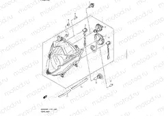 49 - HEADLAMP (GSX650FUAL1 E21)