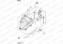 49 - HEADLAMP (GSX650FUAL2 E21)