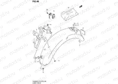 49 - REAR FENDER (TU250XL3 E28)