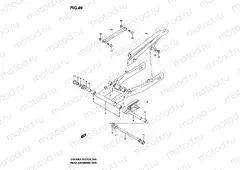 49 - REAR SWINGING ARM (MODEL K3)