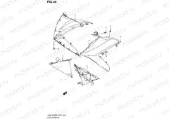 49 - SIDE COWLING (GSX-R1000K7 E02,E19,U2E19,E24,E51,P37)