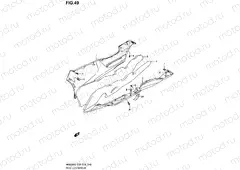 49 - SIDE LEG SHIELD (MODEL K3/K4)
