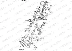 49 - STEERING STEM (MODEL D)