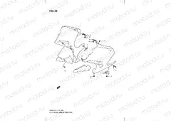 49 - UNDER COWLING INSTALLATION PARTS (WITH COWLING)