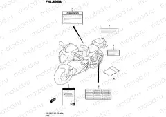 496A - LABEL (GSX-R750L5 E03)
