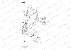 49A - COWLING BODY (GS500FHK8)