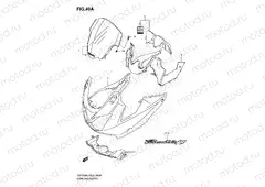 49A - COWLING (GSF650SK8/SUK8/SAK8/SUAK8)