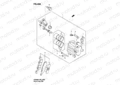 49A - FRONT CALIPER (MODEL K4/K5/K6)
