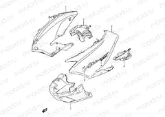 49A - SIDE COWLING (MODEL K3)