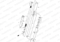 49B - FRONT DAMPER (MODEL Y P37)
