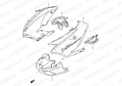 49B - SIDE COWLING (MODEL K4/K5)