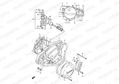 4A - CRANKCASE COVER (MODEL L/M/N/S/T)