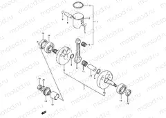 4D - CRANKSHAFT (MODEL M/N/P/R/S)
