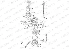 5 - CARBURETOR (MODEL AY50WR K1/K2)