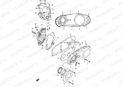 5 - CRANKCASE COVER
