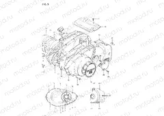 5 - CRANKCASE COVER