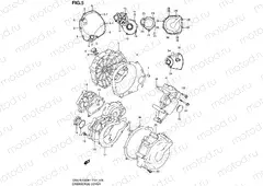 5 - CRANKCASE COVER