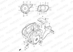 5 - CRANKCASE COVER