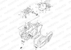 5 - CRANKCASE COVER- WATER PUMP