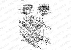 5 - CRANKCASE (GS1100GKZ/GK2)