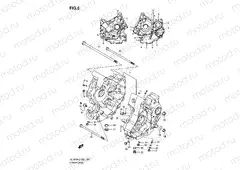 5 - CRANKCASE (MODEL K2/K3/K4/K5)