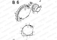 5 - CRANKCASE RH COVER