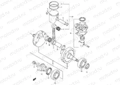 5 - CRANKSHAFT (MODEL K1/K2)