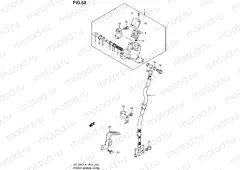 50 - FRONT BRAKE HOSE