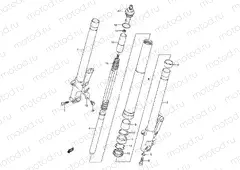50 - FRONT DAMPER (MODEL P/R)