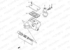 50 - FRONT MASTER CYLINDER (MODEL L/M/N/P/R/S)