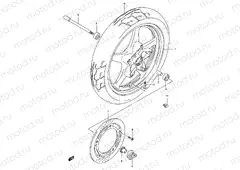 50 - FRONT WHEEL