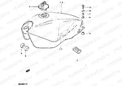 50 - FUEL TANK (MODEL Z)