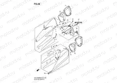 50 - MUFFLER COVER (MODEL K8/K9)