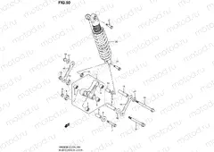 50 - REAR CUSHION LEVER