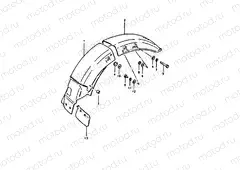 50 - REAR FENDER