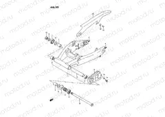 50 - REAR SWINGING ARM (MODEL N/P)