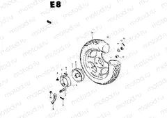 50 - REAR WHEEL