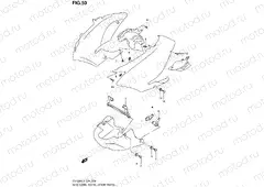 50 - SIDE COWL INSTALLATION PARTS