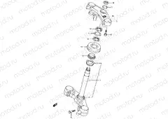 50 - STEERING STEM (SV1000S/S1/S2)