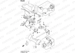 50 - TURNSIGNAL LAMP (VL800BL4 E28)