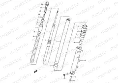 50A - FRONT DAMPER (RF900RS2/RT/RV/RW)