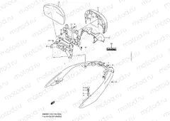 50A - PILLION RIDER HANDLE (AN400ZAL0)