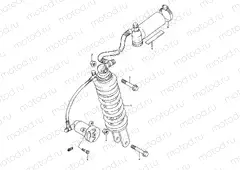 50A - REAR SHOCK ABSORBER (MODEL K/L/M/N/P)